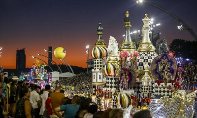 Rosas de Ouro é campeã do carnaval das escolas de samba de São Paulo 
